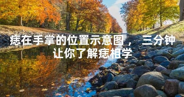 痣在手掌的位置示意图，三分钟让你了解痣相学